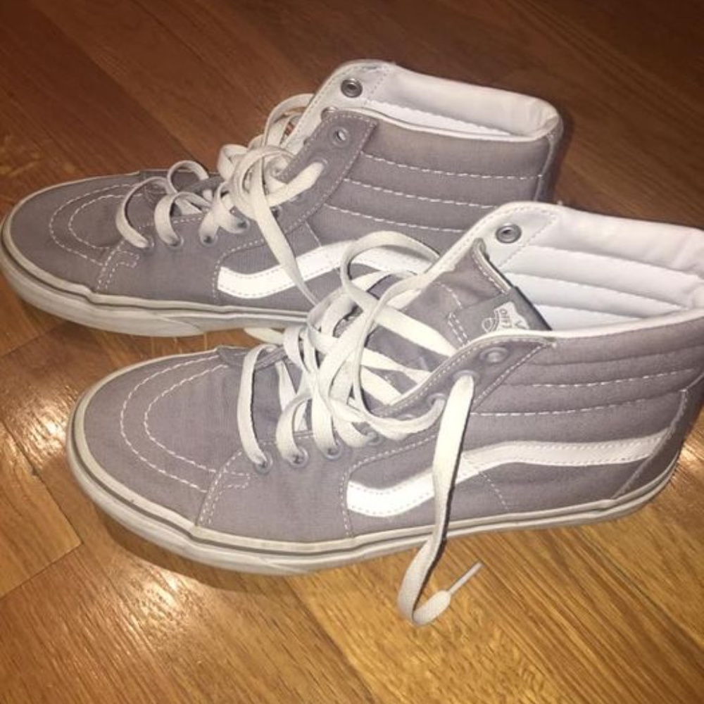 Grey vans